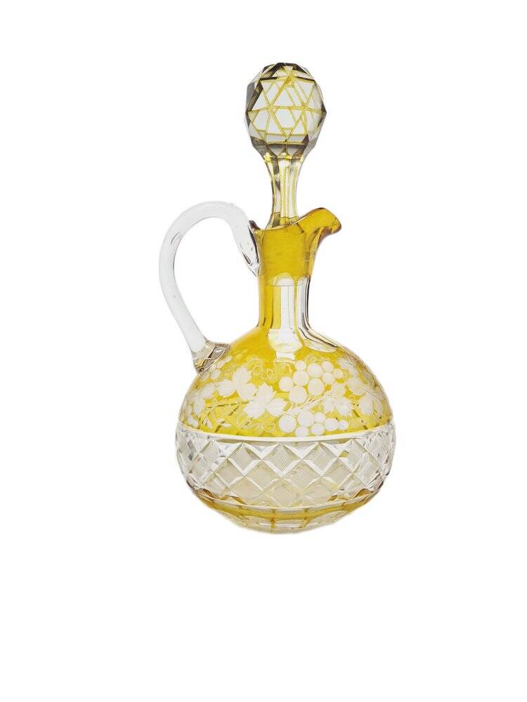 Art Deco carafe from Josephinehutte, 1950s