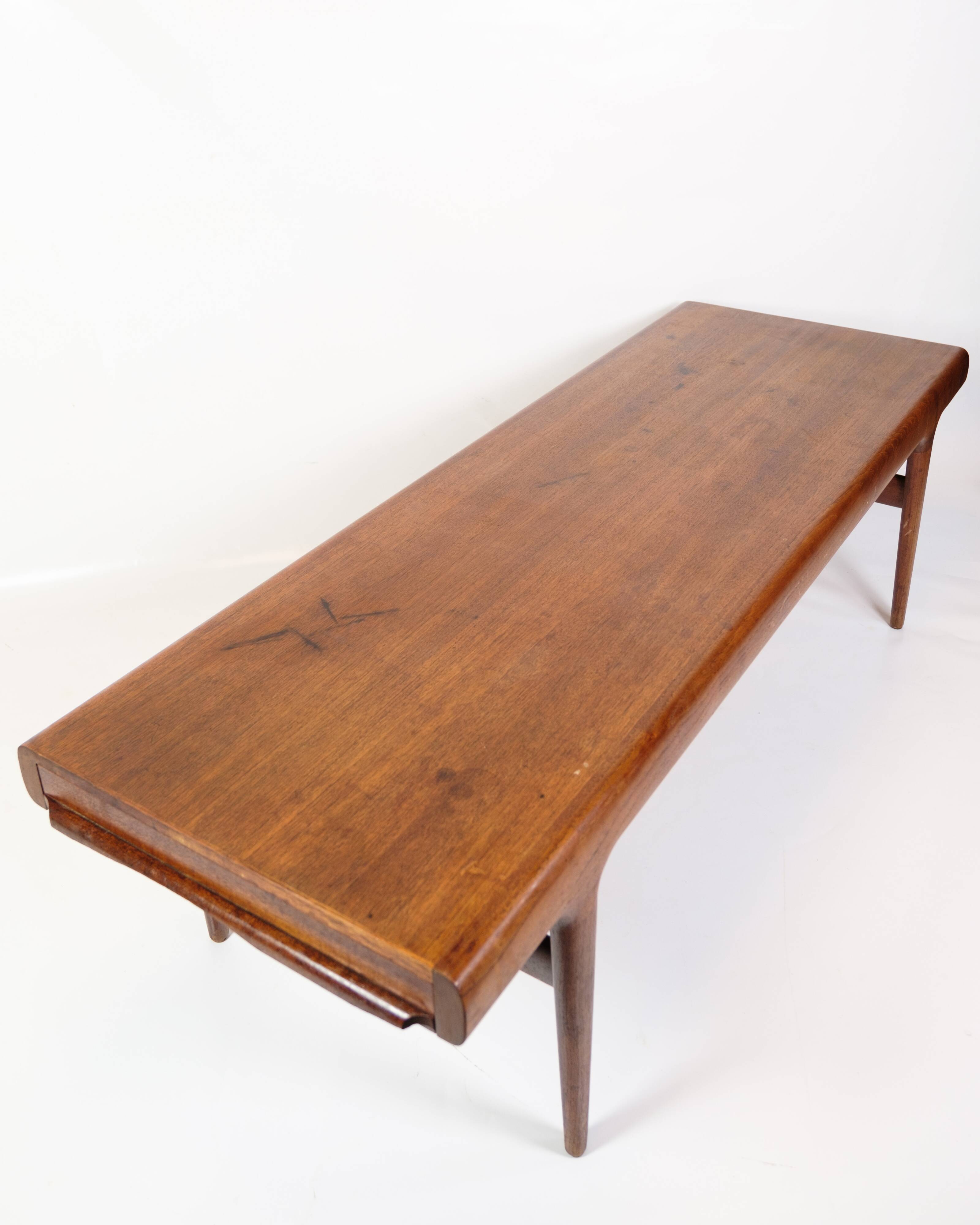 Coffee table Made In Teak By Johannes Andersen For Uldum Furniture From 1960s