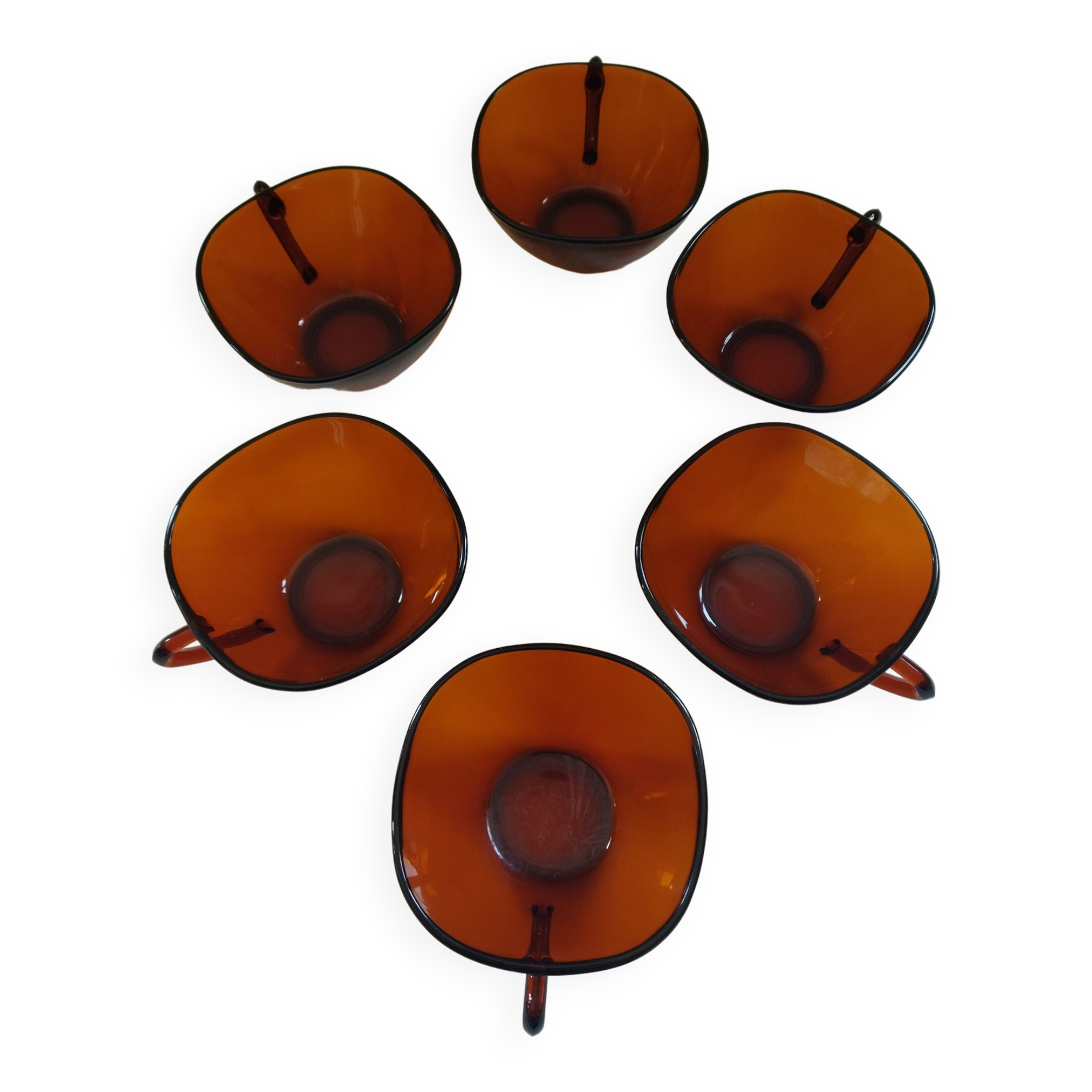 6 Vereco coffee cups