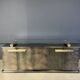 Vintage brass credenza by Belgochrom, 1980s
