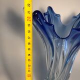 Italian Murano swirl vase