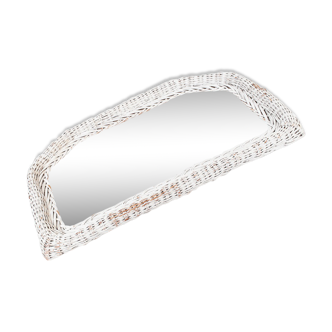Mirror painted Wicker 60x34cm