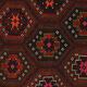 Anatolian handmade kilim rug 285 cm x 197 cm