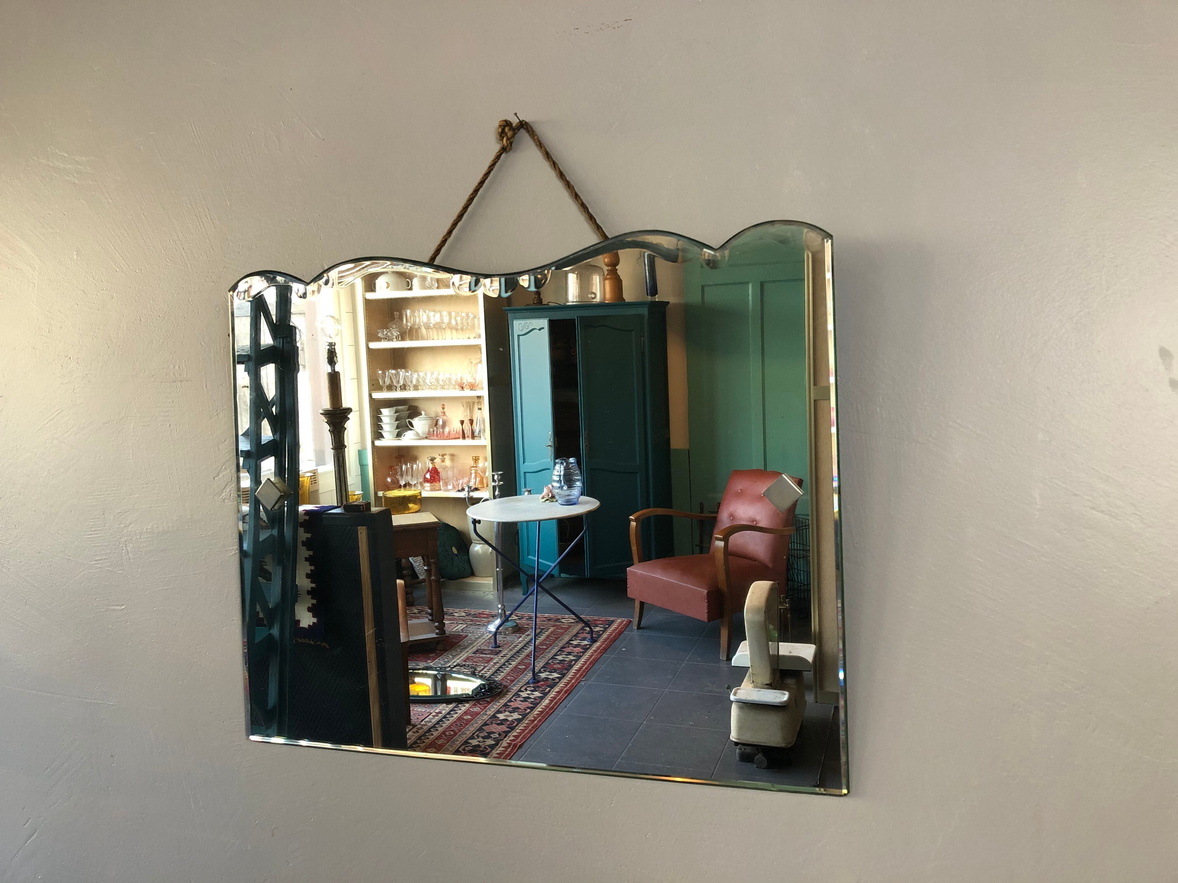 Mirror art deco 64x52cm