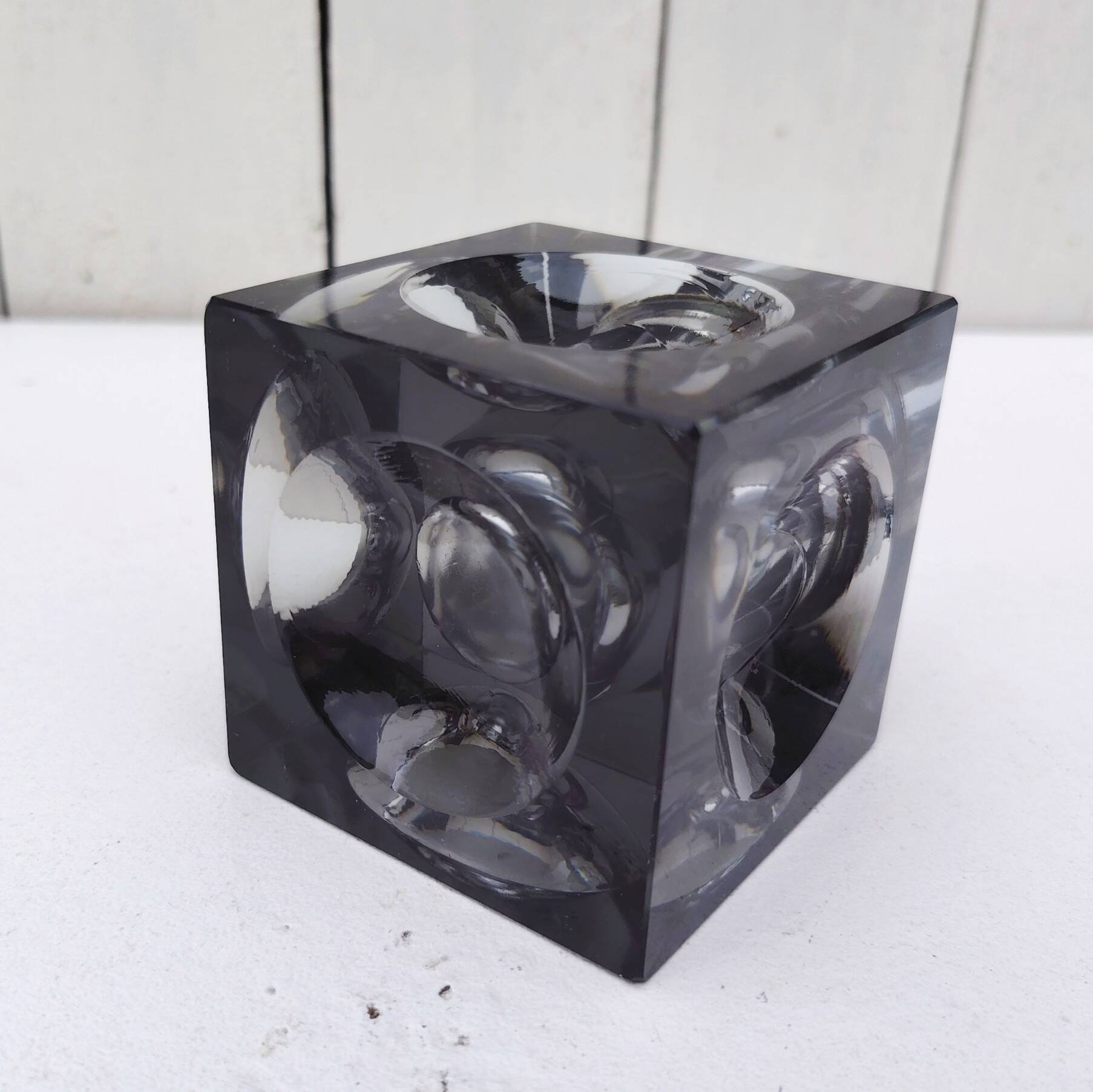 Vintage Antonio Imperatore Smoked Glass Lighter