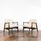 Pair of armchairs GFM-87 by Juliusz Kędziorek, GFM, Poland, 1960s.