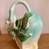 Old Lonchamp earthenware basket