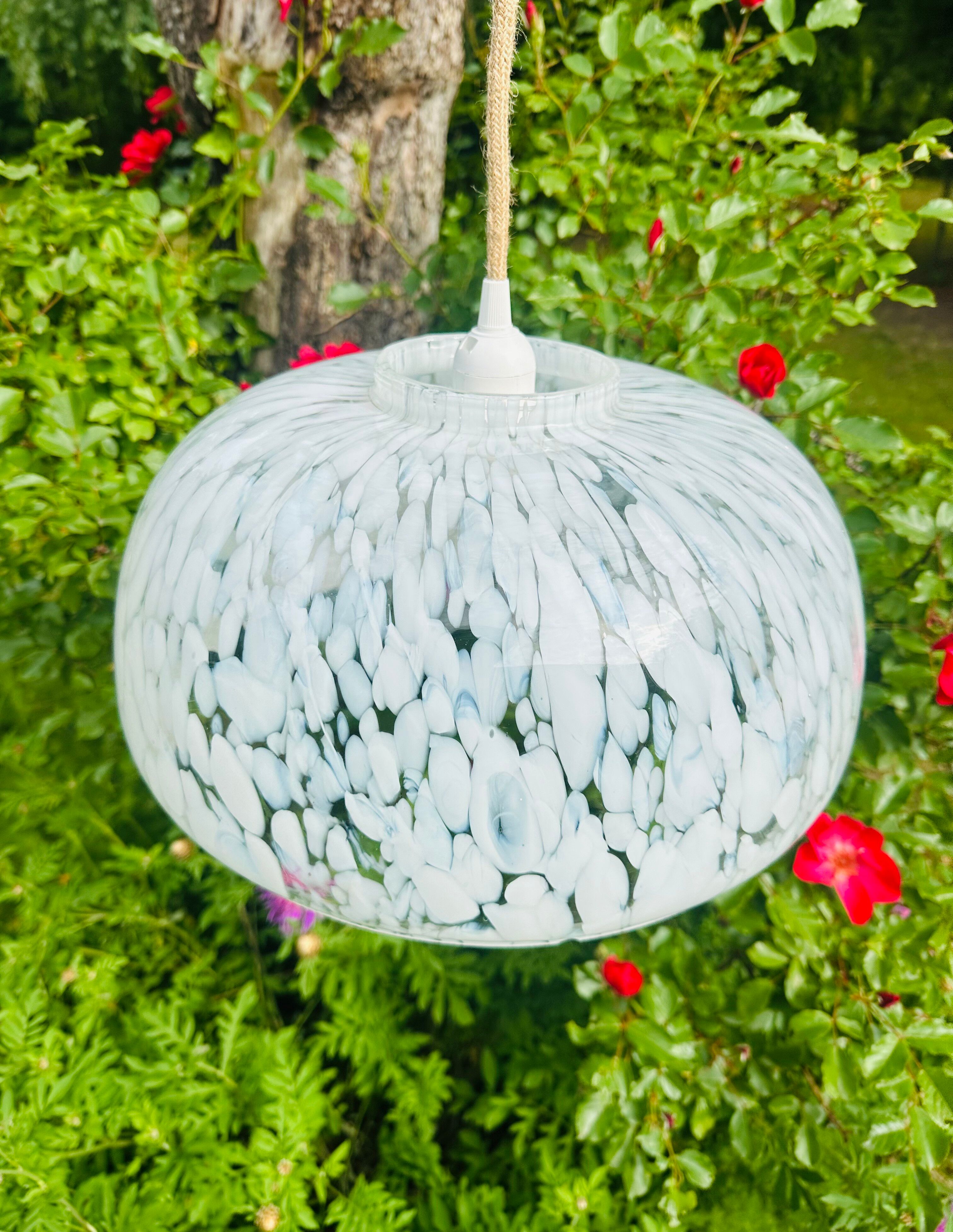 Murano vintage pendant light