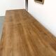 XXL farmhouse table in solid oak 350 cm - Reconstruction Style - 1950s