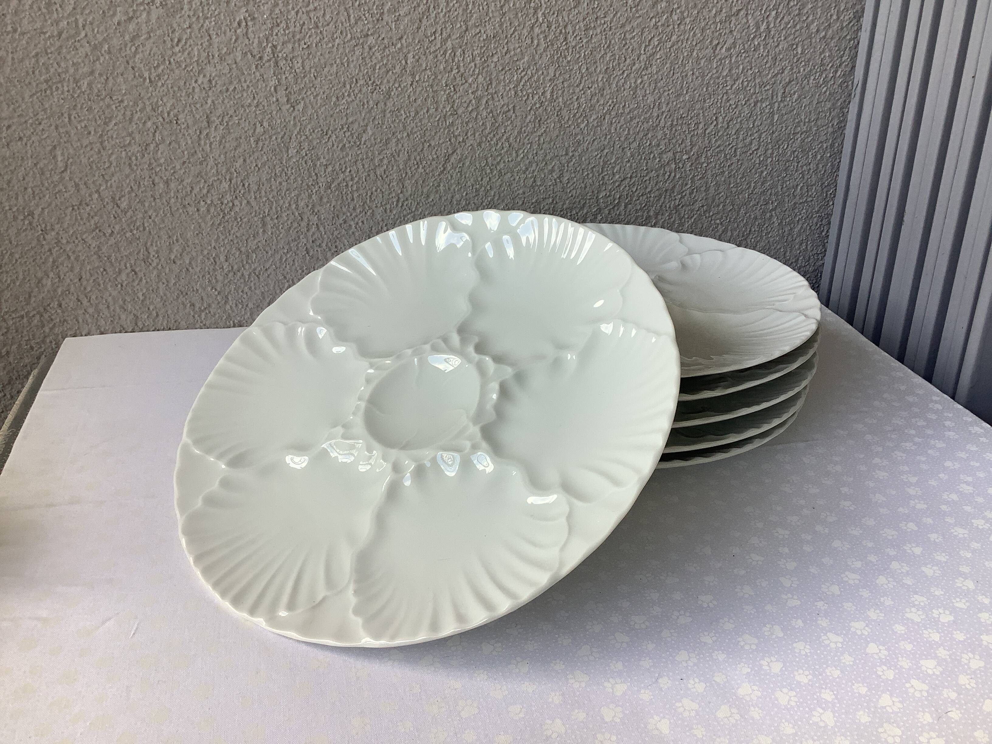 Bareuther Waldsassen Bavaria oyster plates