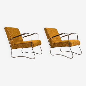 Paire de fauteuils personnalisables, années 1950, Pologne.