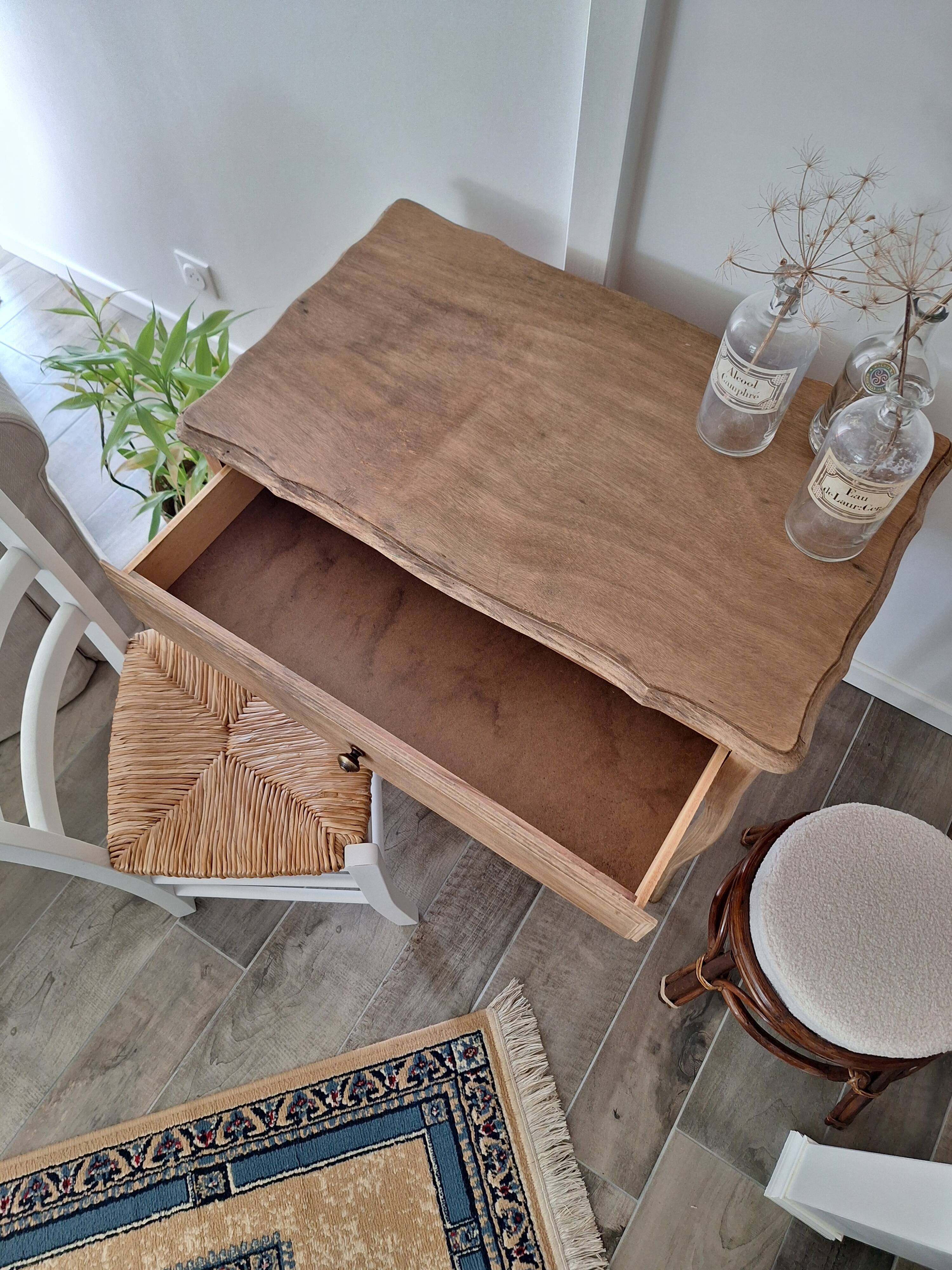 Wooden console desk