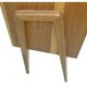 Sideboard vintage blond wood massif vintage 1950 from Charles Ramos