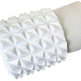 Vintage White Porcelain Wall Light, 1970s