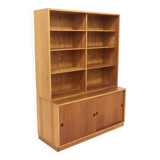 Scandinavian "Öresund" oak bookcase, Børge Mogensen, Sweden, 1960