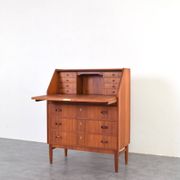 Mid-Century Danish Teak Secretary, 1960s.