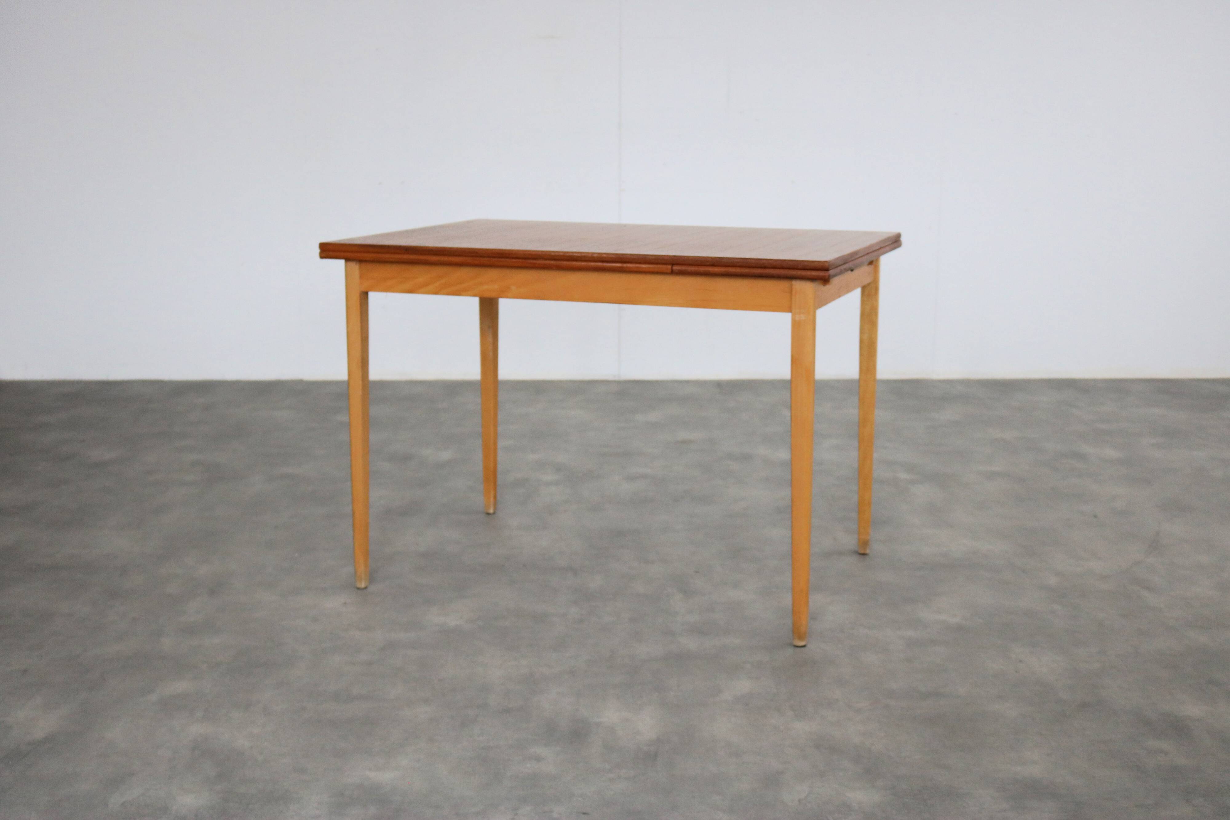 Extendable dining table, Sweden, 1960s