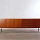 Buffet xxl vintage en teck danois mid century design 60s 70s