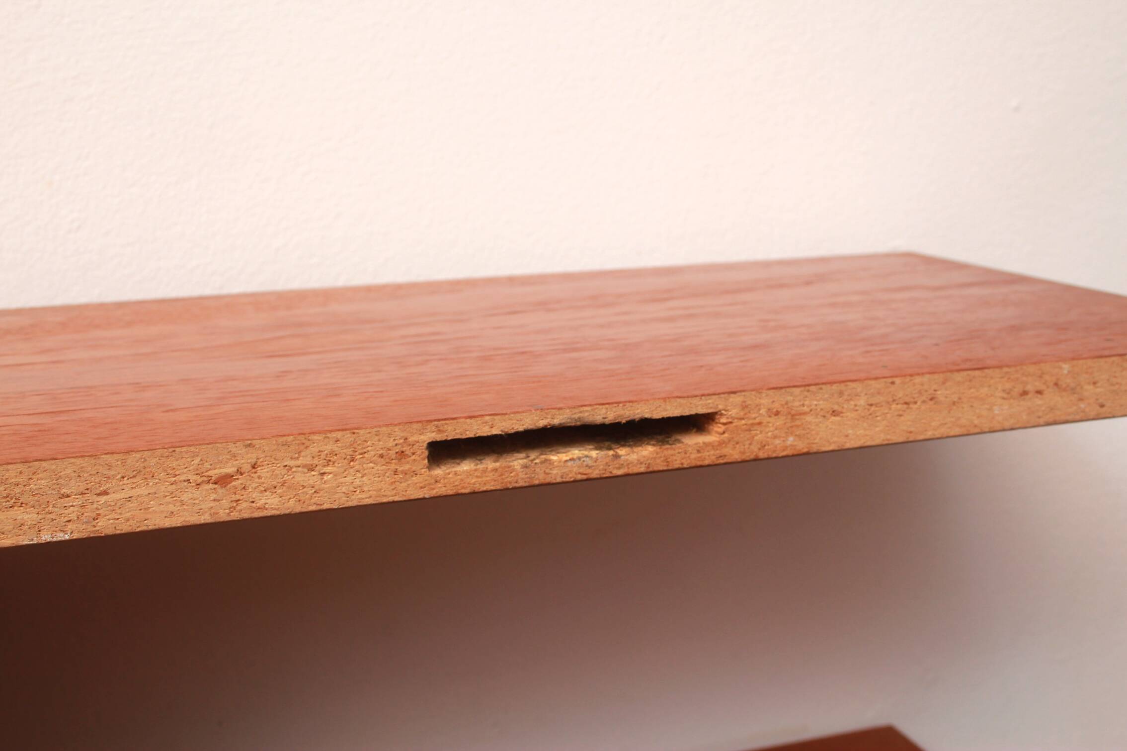 1960s wall unit with doors in teak