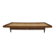 Vintage mid century daybed teak design with drawers