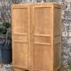 Parisian art deco wardrobe solid raw wood wardrobe