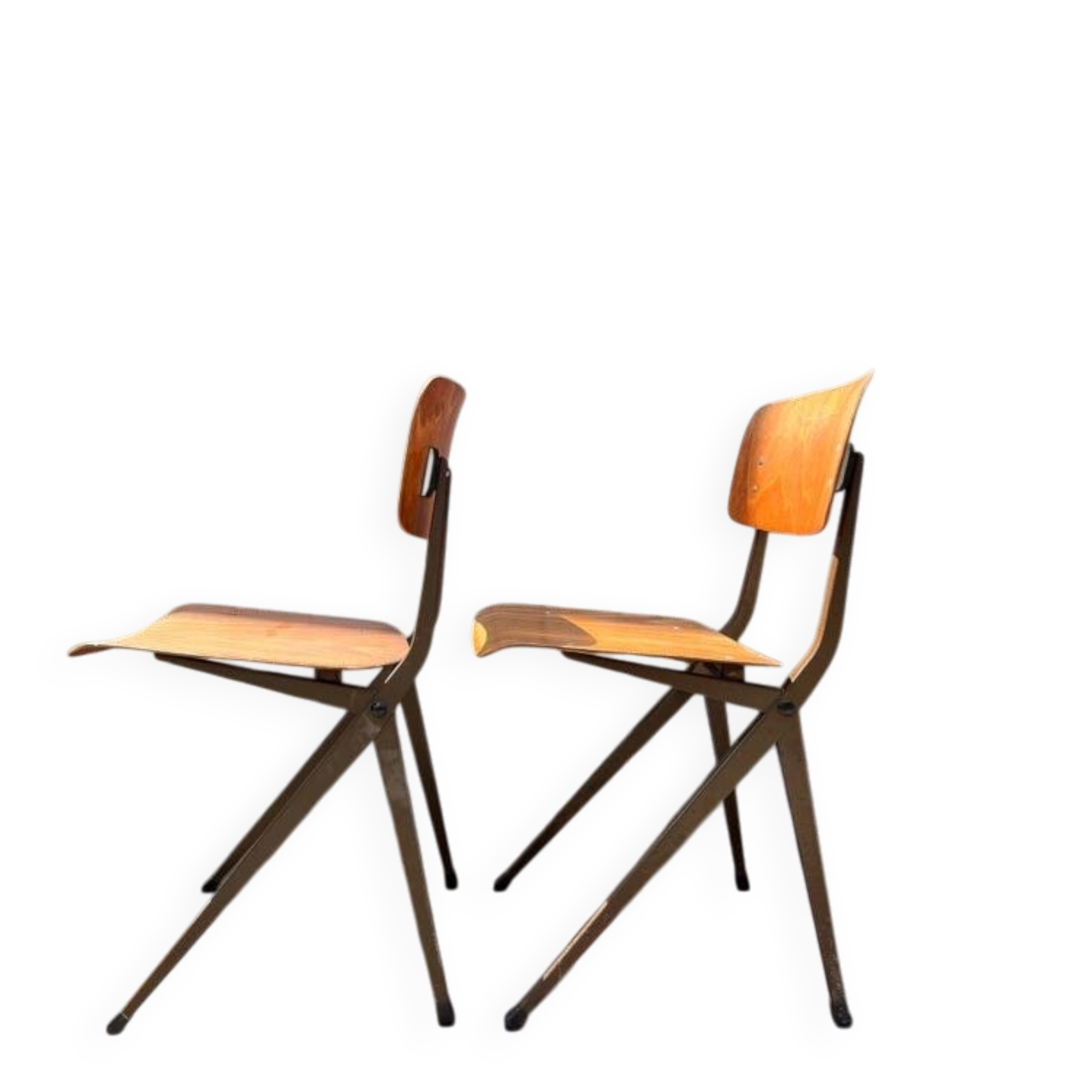 Vintage Marko Holland Spinstoel 102 – Marron Edition, 1960s