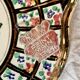 Bonbonnière vintage en porcelaine Hubert Bequet - Série Louis XV - 1950