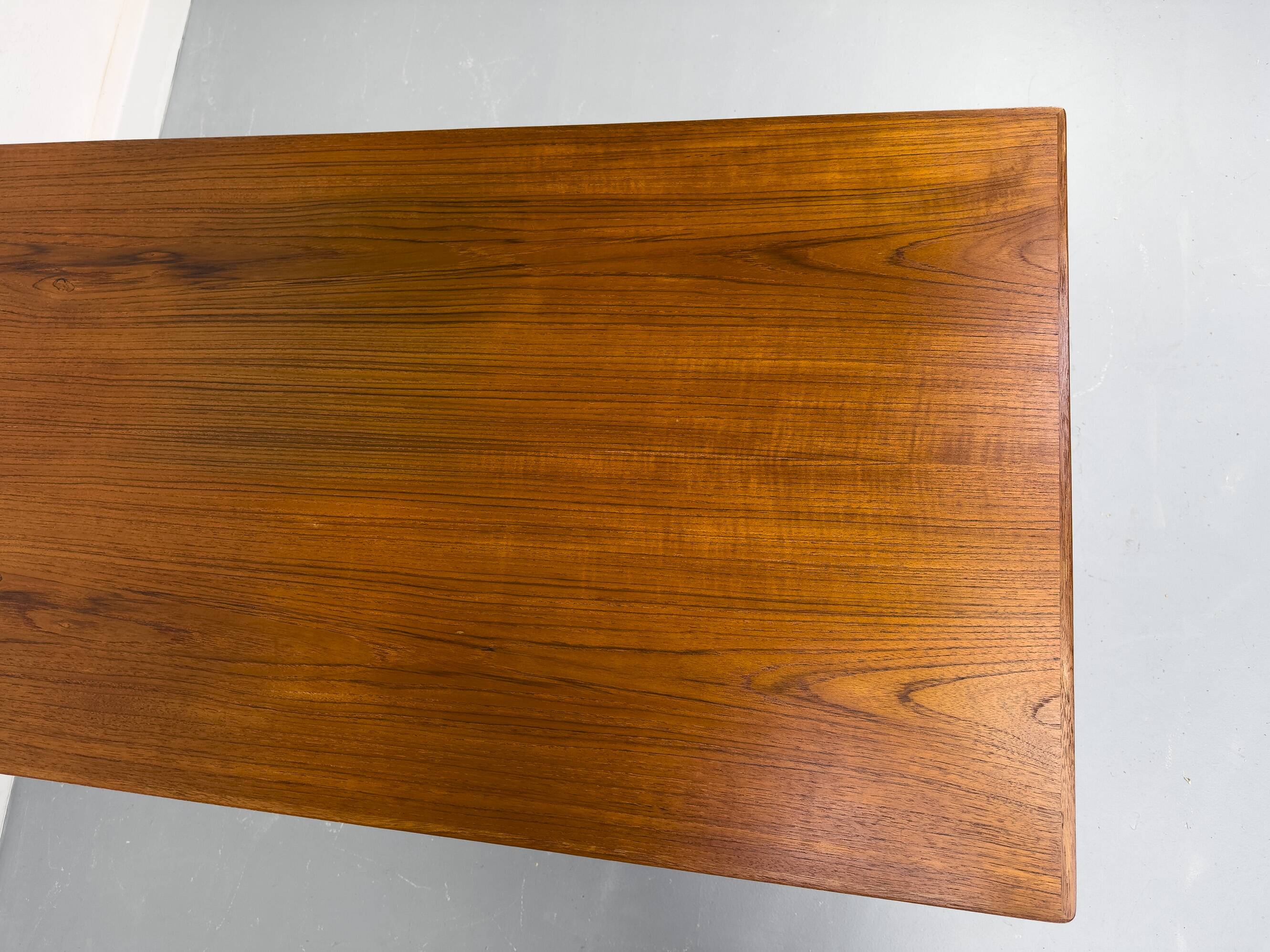 Danish Teak Desk with Drawers by H. Jørgensen for Fredericia, 1960s