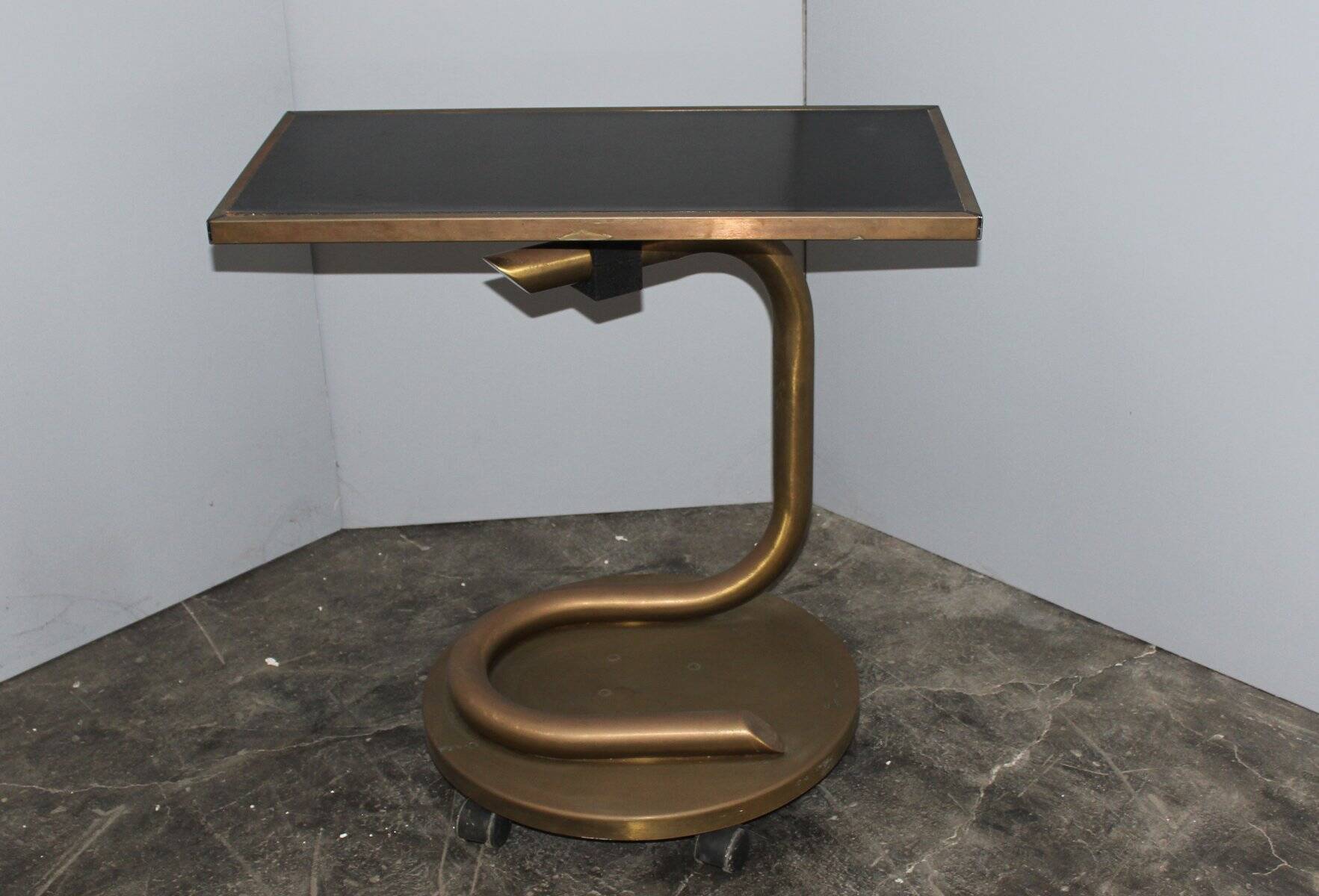 Chariot Mid-Century Laminated Black, Italy