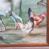 Tableau animalier à l'huile