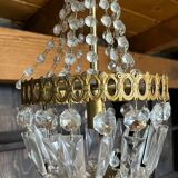 Antique hot air balloon chandelier with tassels