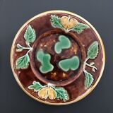 Lot of 2 plates decorated pears