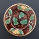 Lot de 2 assiettes décor poires