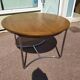 Table à manger en bois et acier chromé - Allemagne - Theobald Mobel - design