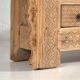 Ancien meuble TV sculpté à la main (c.1900)