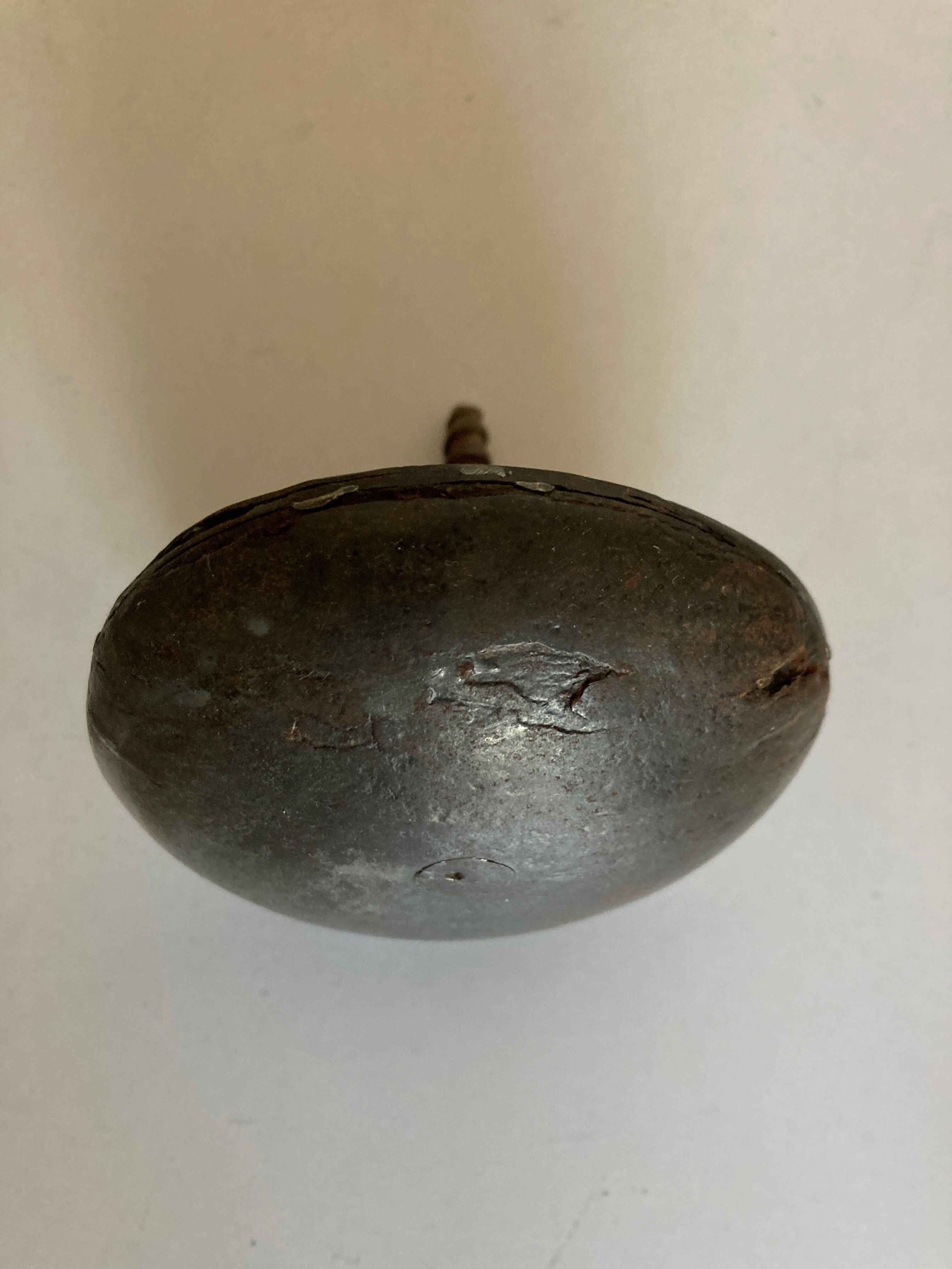 Pedestrian crossing nail hook in Paris 1950