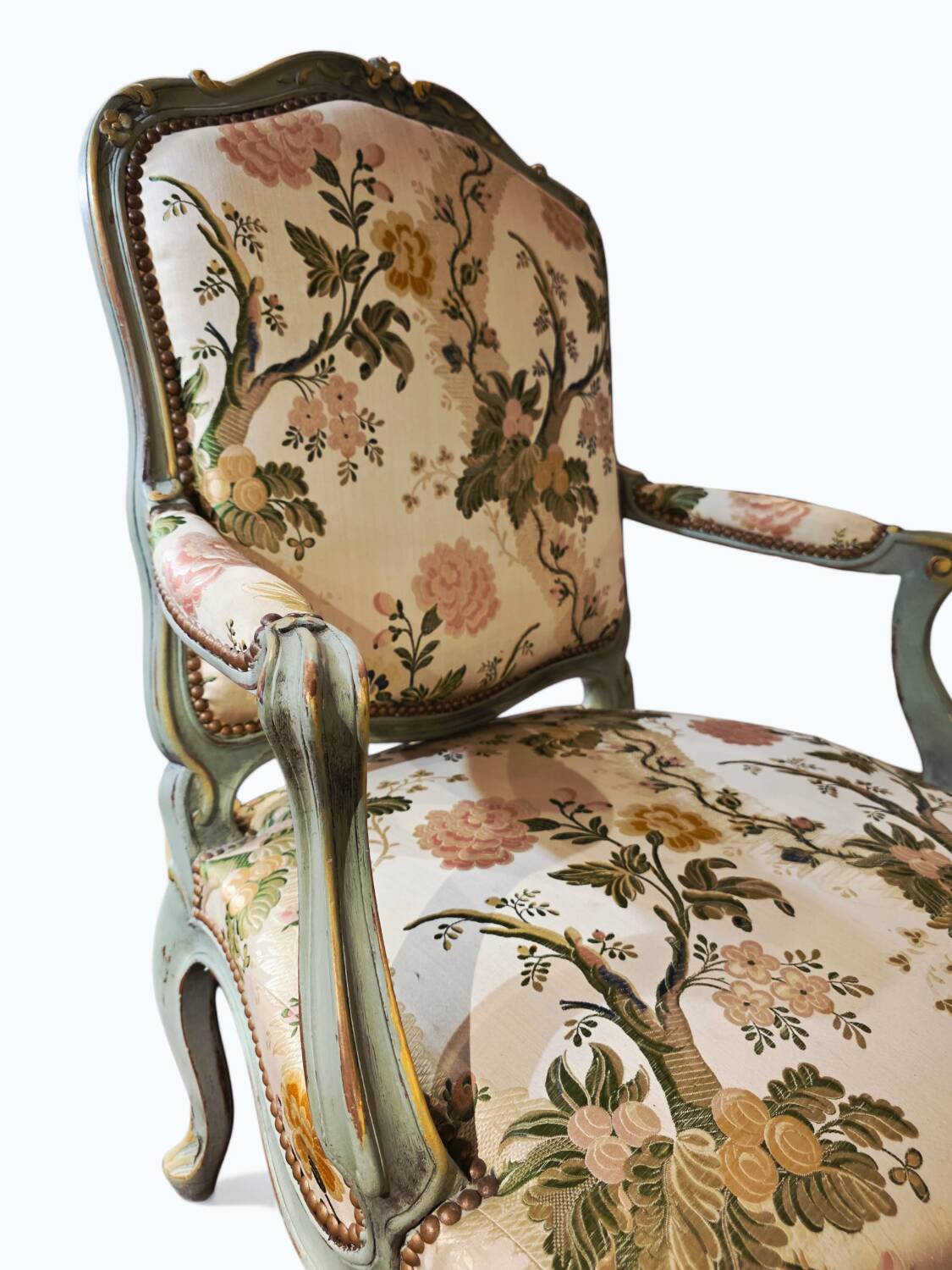Fauteuil à la reine – Style Louis XV – Restauré et rénové