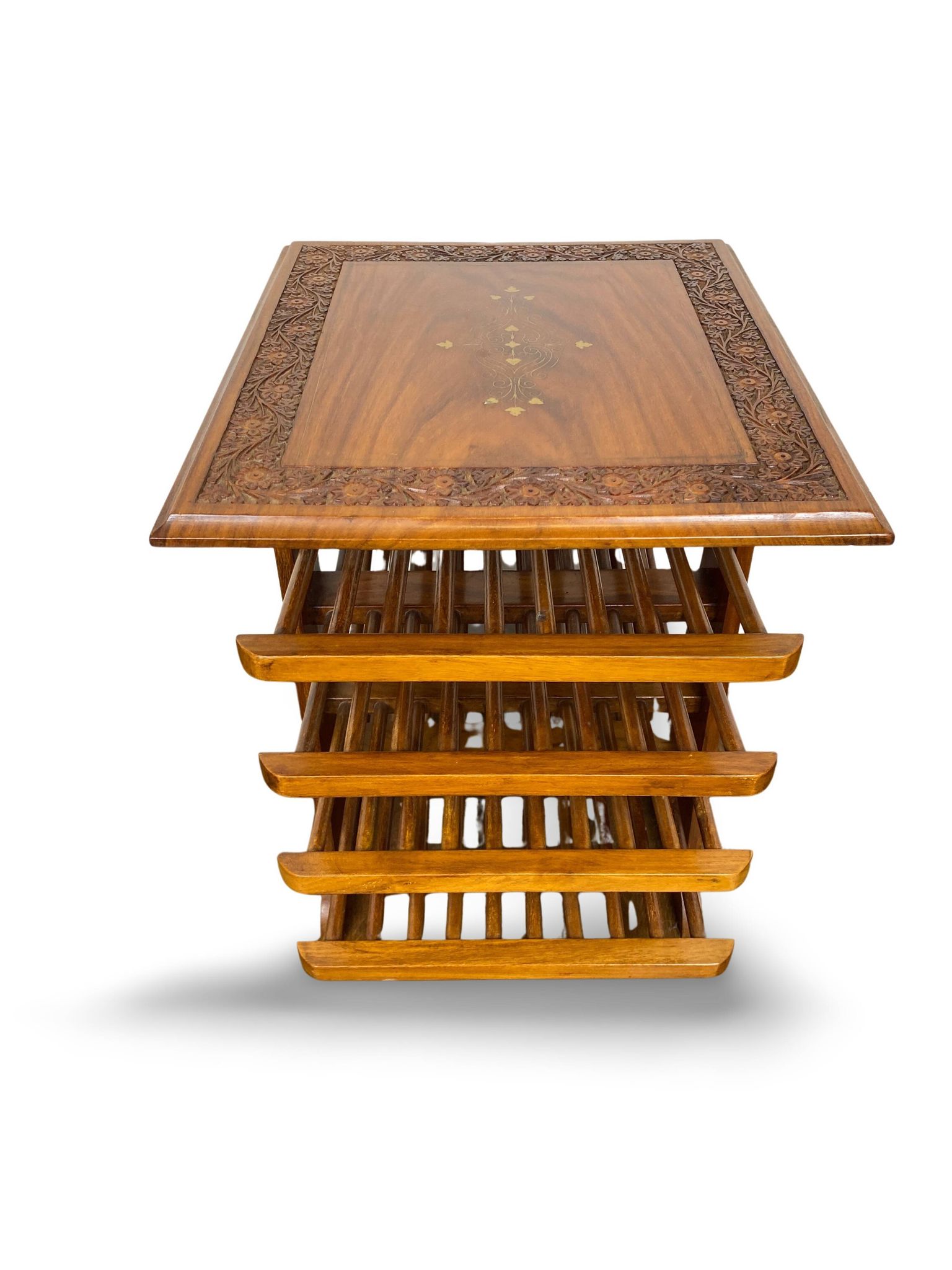 Wooden magazine rack, Circa 1950