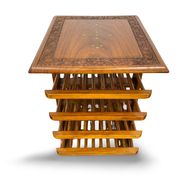 Wooden magazine rack, Circa 1950