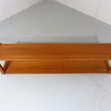 Teak Wall Bookshelf by Dyrlund Denmark, 1960's
