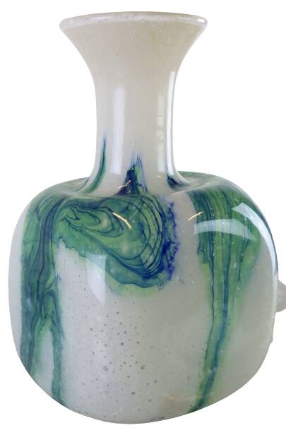Glass vintage vase 'Ondata'