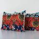 Set of 2 vintage Turkish cushion covers 38x56 cm