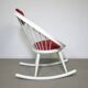 Circke rocking chair by Yngve Ekstrom for Swedese, 1960s
