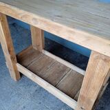 Workbench 120cm old solid wood
