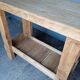 Workbench 120cm old solid wood