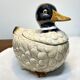 Boite en barbotine forme canard Japon