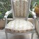 Napoleon III Victorian Armchair Velvet Fabric 19th Century