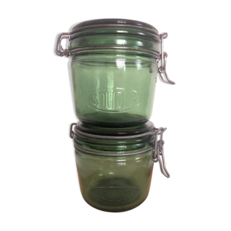 Paire de bocaux Solidex 1/2 litre