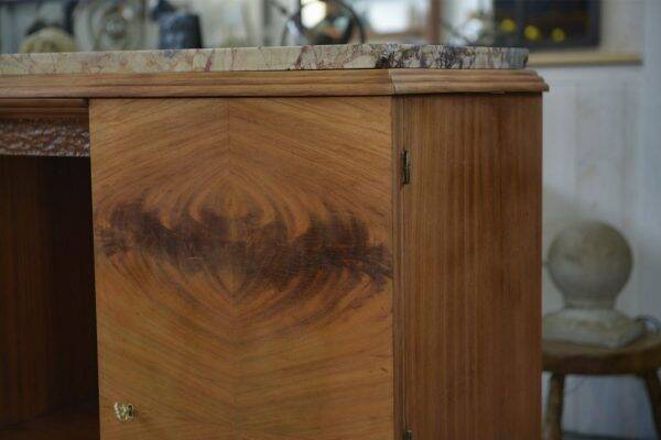 Art Deco Walnut Buffet, 1930s