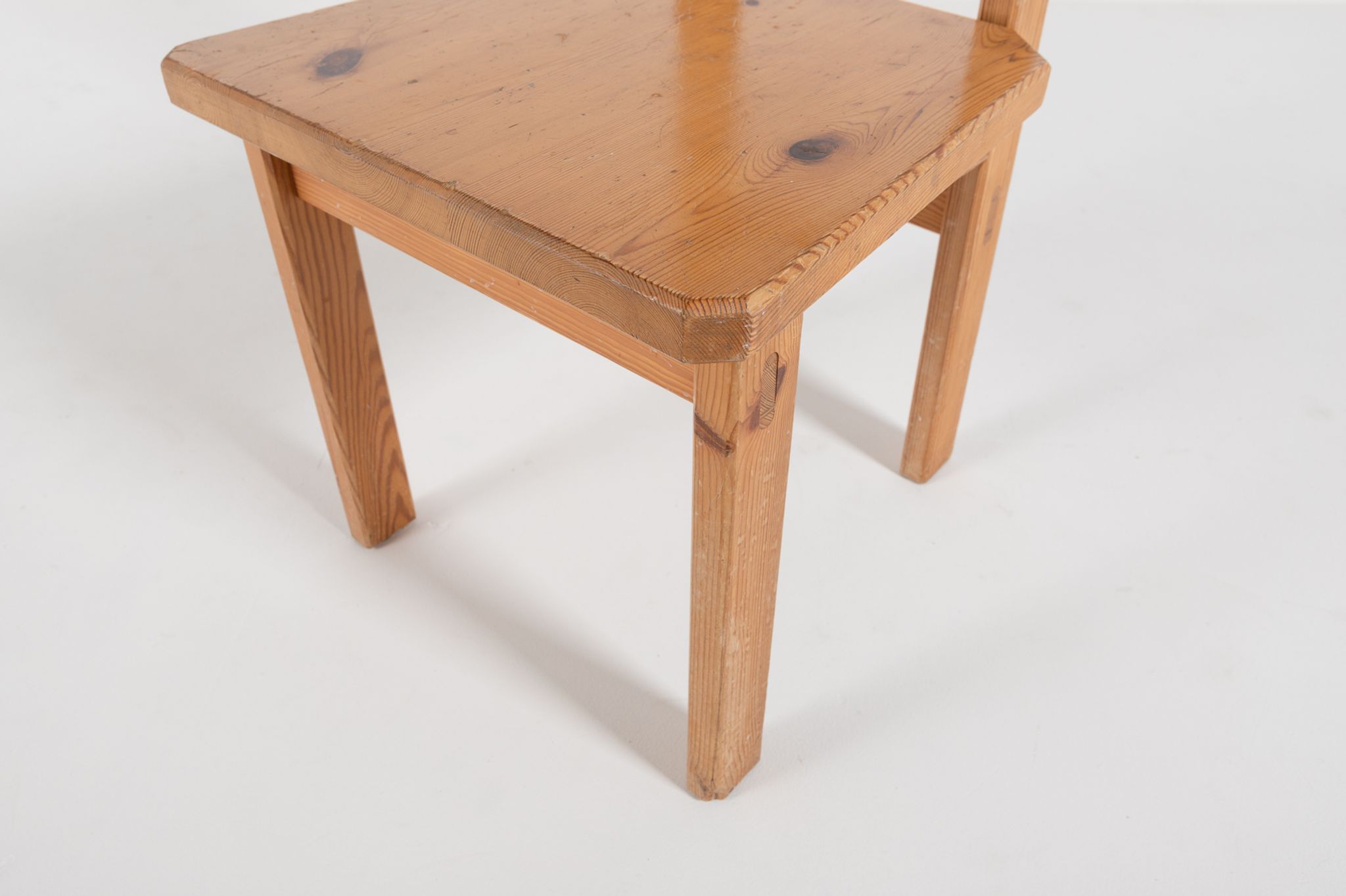 Set of 6 pine chairs by Roland Wilhelmsson for Karl Andersson & Söner Sweden 1960
